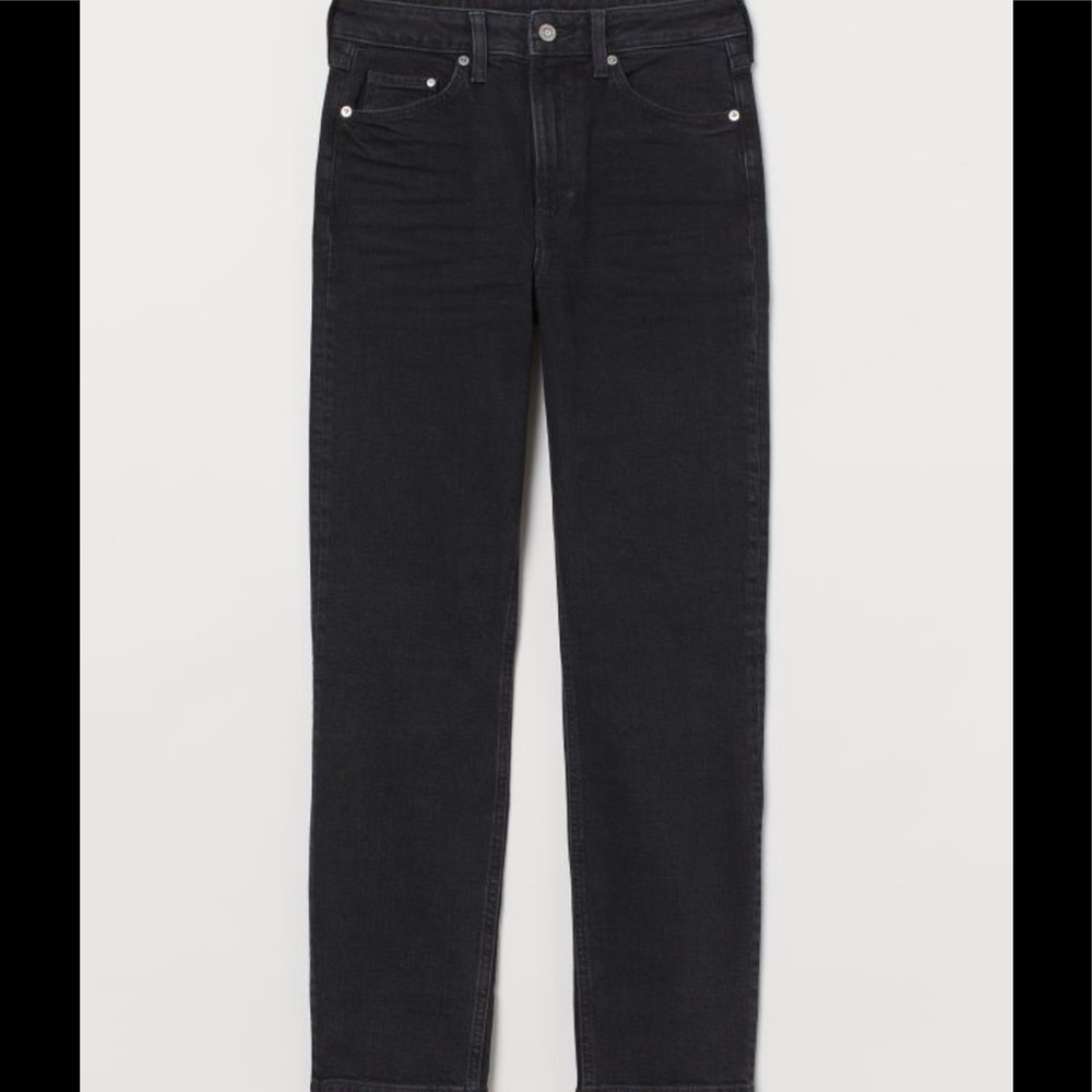 Vintage fit high waisted jeans